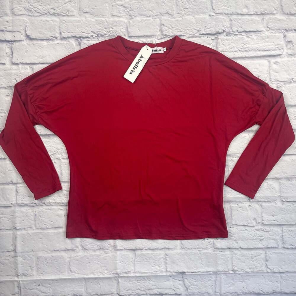 Abollria Women Long Sleeve Top Size Small